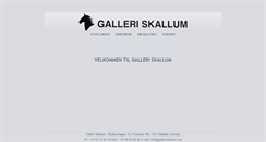 Desktop Screenshot of galleriskallum.com